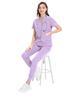 Unisex Short Sleeve Quick-Drying Scrub Suit for ICU Nurses - New Color, Elastic, Summer Wear.