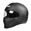Dot Certification Motorcycle Full Face Helmet with Hd Visor Customizable Abs Motocross Helmet Factory Direct Brand New Condition