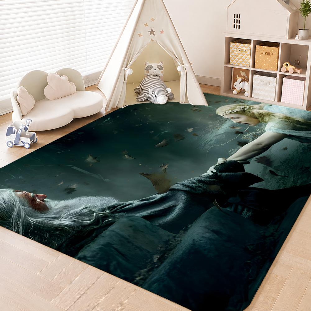 The Lord of the RingS Floor Mat Floor Mat Soft Flannel Non-Slip Door Rug for Living Room