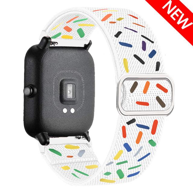 Nylon Band For Amazfit GTS 4/2/2e/3/GTS2 Mini/GTR/4/3/Pro/GTR2/stratos Bracelet Correa Amazfit Bip 6 5 3 20mm/22mm Watch Straps