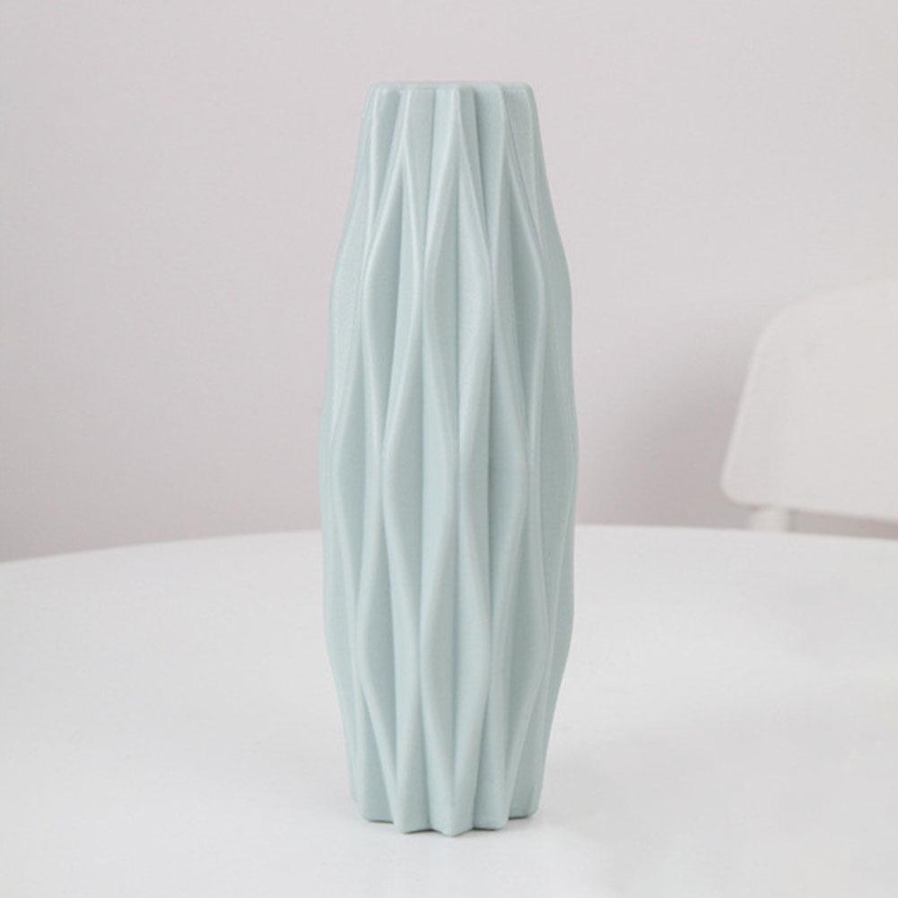 Plastic Shatter-proof Flower Decoration  Room Hallway  Pot  Vase Home Wedding
