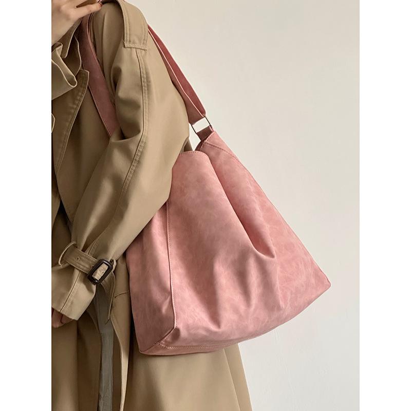 Lazy Style Large Capacity Bag for Women's New Commuting Tote Bag Single Shoulder Crossbody Bag