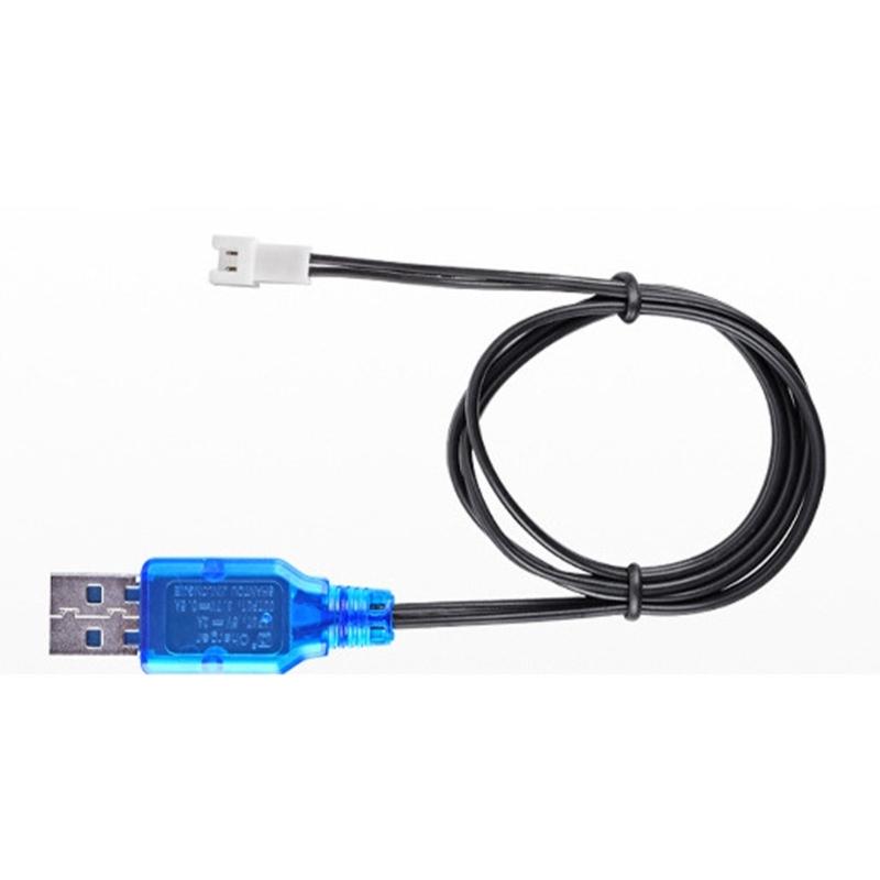 Lithium Battery Charger Wire XH2.54-2P Reverse/Forward Plug 400mAh 3.7V Charging Cable Cord for Aircraft Model UAV