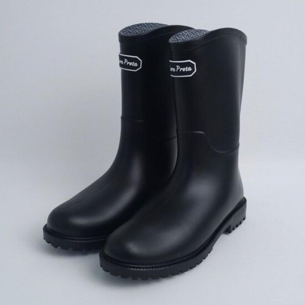 Melting Brown Women Mid Rain Boots