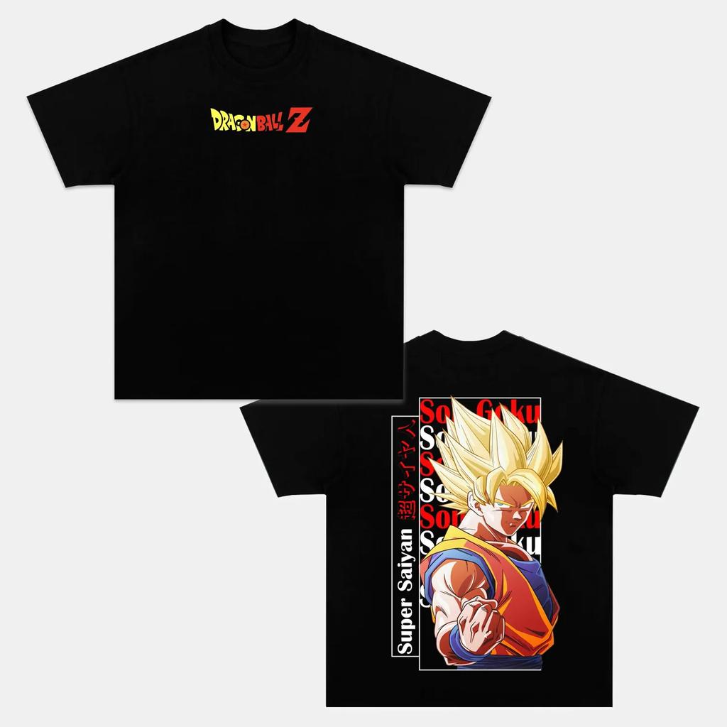 Dragon Ball SON GOKU Anime Printing T-shirt Men's Clothing Women's Harajuku Short Sleeve T-shirt 2026 Summer Cotton T Shirt