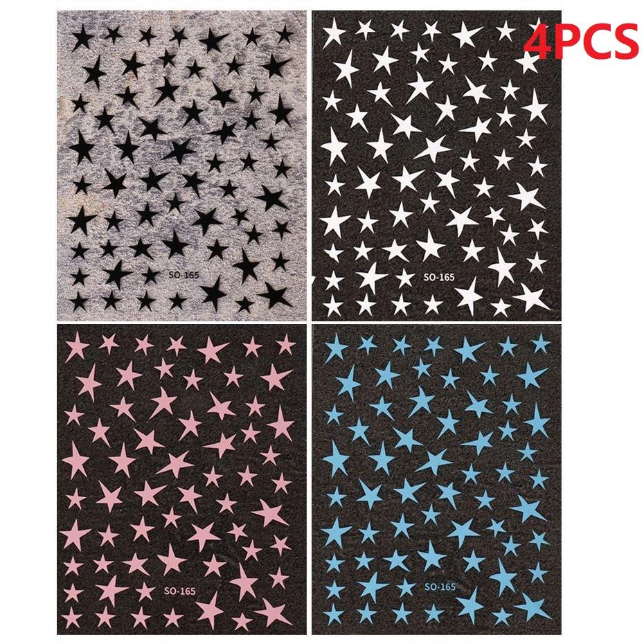 New Water Stickers for Nails Summer Nail Set of Sticker Inscriptions Manicure Sliders Nail Decoration Ribbon Sticker ZJT05