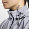 Nike Therma-Fit Reflective Loose Fit Zip-Up Hooded Long Sleeve Jacket Women jackets Silver FV6420-011
