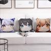 Honkai Star Rail face Cute Q-version w cushion cover Pillow Cover Decoration Room Home Sofa living Office Car Nordic Simplicity