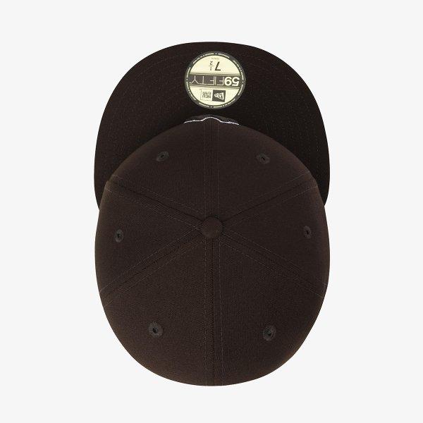 New Era New York Yankees Outline Fitted Cap Burnt Wood 15131690