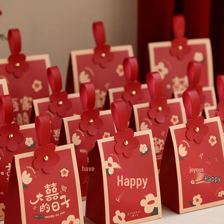 2025 Wedding Favor Candy Boxes & Gift Handbags Set