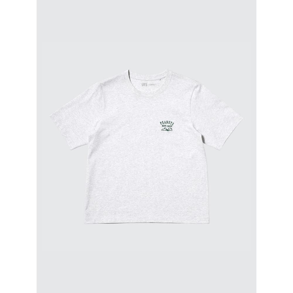 

Uniqlo PeanUTs UT Графическая футболка с коротким рукавом I 03 GRAY/WOMEN XS