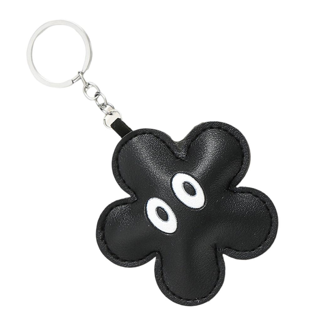 Verspielter PU-Leder Schlüsselanhänger Weiche Leichte Taschenanhänger Dekoration Mehrzweck-Accessoire für Schlüssel Taschen Geschenke