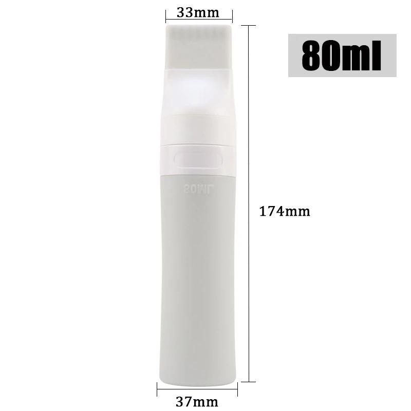 

38/60/80 мл пустые бутылки с аппликатором для краски для волос, пластиковые бутылки с шампунем для окрашивания, масляная расческа, щетка для укладки, инструмент для окраски волос, инструменты для волос