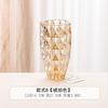 Thickened Colored Glass Vase Home Decor Modern Floral Arrangement Lucky Bamboo Display