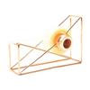 Metal Tape Dispenser Rose Gold Desktop Adhesive Tape Cutter Office Supplies Desk Decoration for Business Commercial Shop