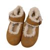 Fashion Flats Casual Women Warm Boots Winter New Suede Short Plush Shoes 2025 Trend Designer Shallow Walking Snow Boots Mujer Zapatos