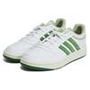 Adidas Neo Hoops 3.0 Leather Comfortable Non-Slip Durable Low-Top Skate Shoes Unisex Sneakers White Green GX9773