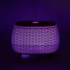 Futuristic Ribbed Aroma Diffuser with Colour-Changing Light
