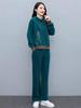 2025 Spring & Fall Loose Fit Slimming Casual Sports Suit – Fashion-Forward, Age-Defying, and Trendy