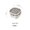 ZISIZ Large 1700ML Leak-Proof Lunch & Food Storage Container