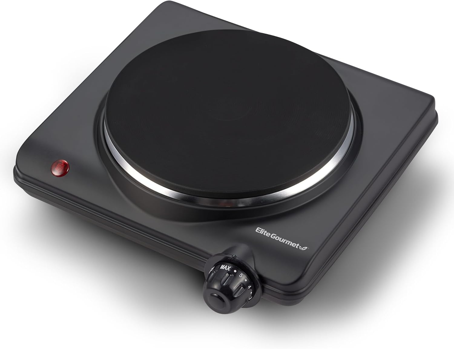 Electric Burner, Cast Iron Hot Plate, 7 Heat Settings, Portable for RV, Dorm, Office & Sm United States