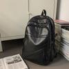 Business Men's PU Backpack Computer Backpack Student Large Capacity Schoolbag