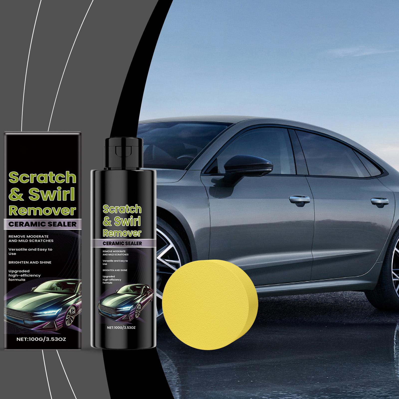 

Car Scratch Remover, Cleaner, Polisher, Car Paint Brightener, Refinisher, And Ceramic Coating. One Size