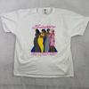 VTG Sisters African American Woman Rap Tee Short Sleeve White Shirt Men's XL Unisex T-Shirt
