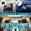 Baby Car Mirror, 4.3'' HD Night Vision Function Mirror Display, Wide View Baby Car Camera Monitor 1080P Rear Facing Monitor, 360 Rotation Backseat