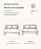 A-Class Mother & Baby 4-Piece Super Soft Puff Cotton Bedding Set: Duvet Cover & Fitted Sheet for Dorms