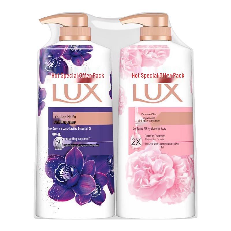 

LUX Essential Oil Scented Shower Gel Duo Pack