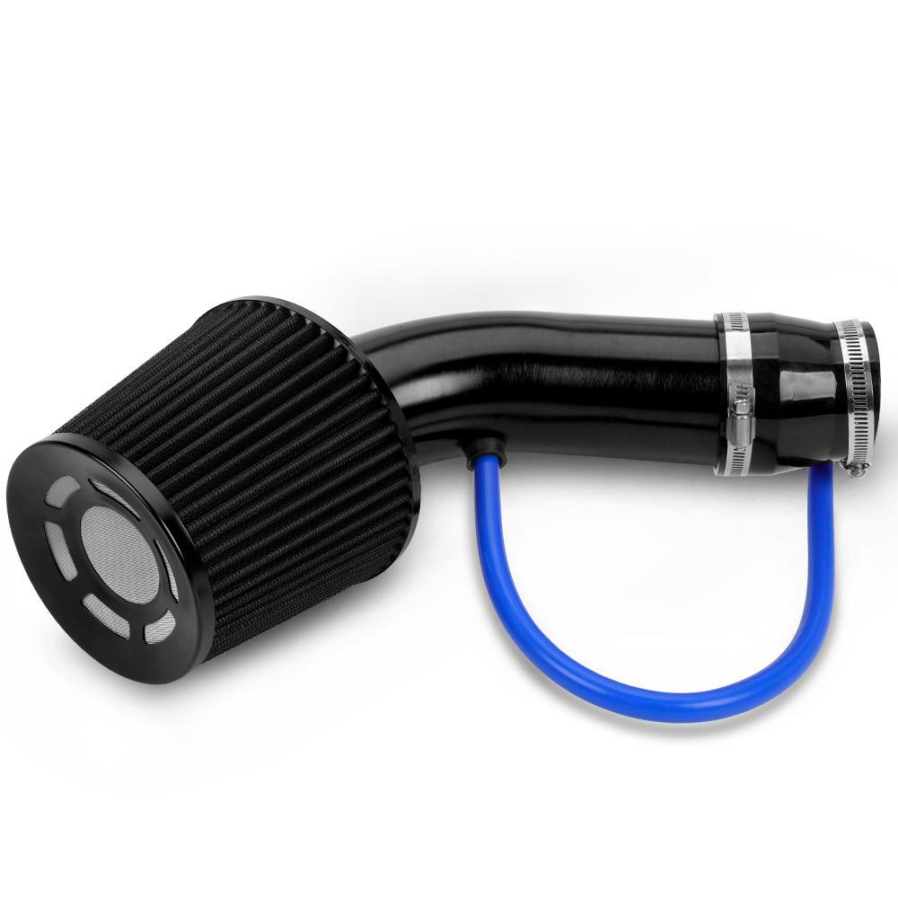 76mm 3inch Air Filter & Cold Air Intake System Turbo Induction Pipe Tube Kit With High Flow Cone Air Intake Filter