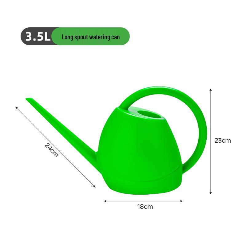 Children's Parent-Child Dual-Use Watering Can, Long Spout, Thick Plastic for Household Plant Care
