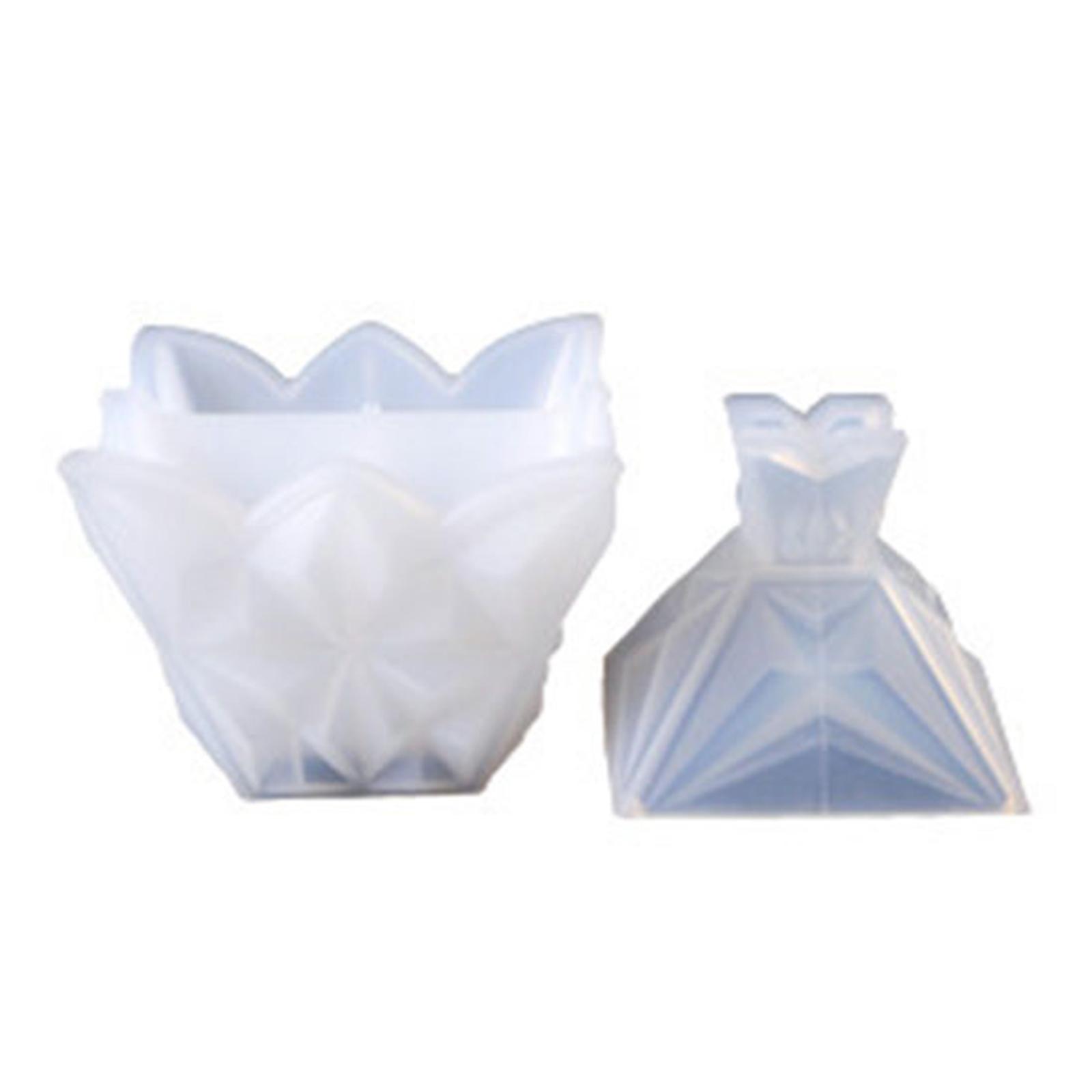 

Форма из силикона из смолы, коробка для хранения, форма для изготовления ювелирных изделий, форма для самостоятельного изготовления подарочной коробки из эпоксидной смолы, инструменты для изготовления ювелирных изделий 5