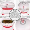Handheld Massager Mini Portable Vibrating Body Massager with LED Light for Hand Head Neck Back Legs Arms Pain Release, Battery Operated, Easy Hand Gri