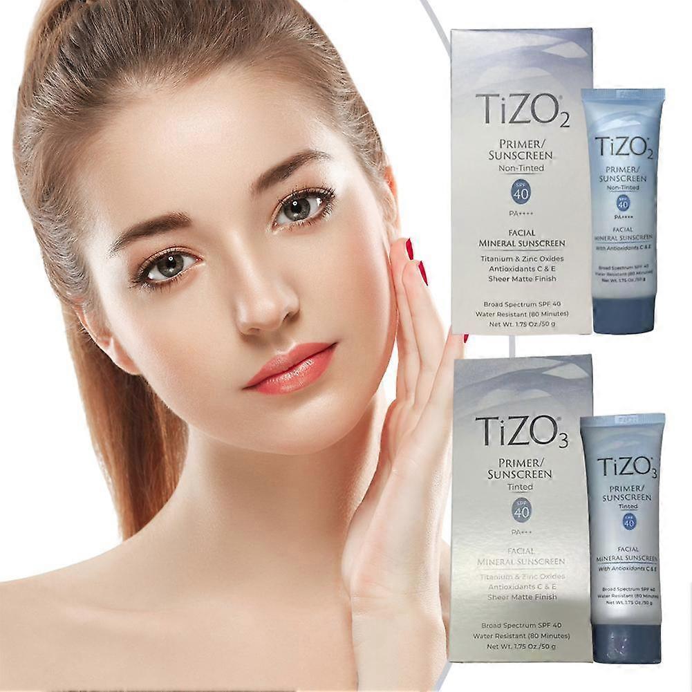 Tizo2 Sunscreen Tizo3 Pure Physical Mineral Fusion Isolation BB Cream SPF40 Oil Control Sunscreen 50g