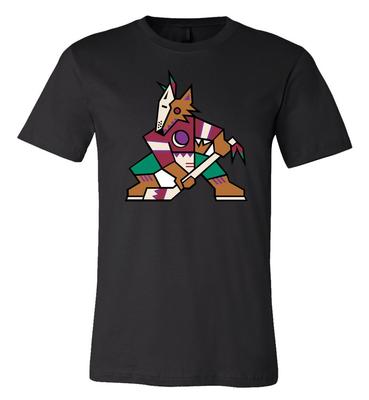 Arizona Coyotes Throwback Main Team Logo Shirt S-6XL Tracking!! Unisex T-Shirt