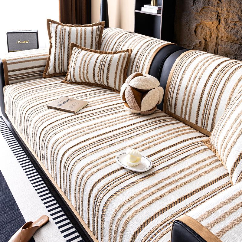 Light Luxury High-End Chenille Sofa Cushion Universal In All Seasons  New Seat Cushion Non-Slip Sofa Cover Cover Cloth
