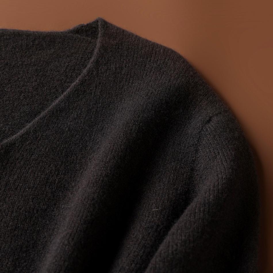 2024 Women's Autumn/Winter Heart-Neck Wool Sweater