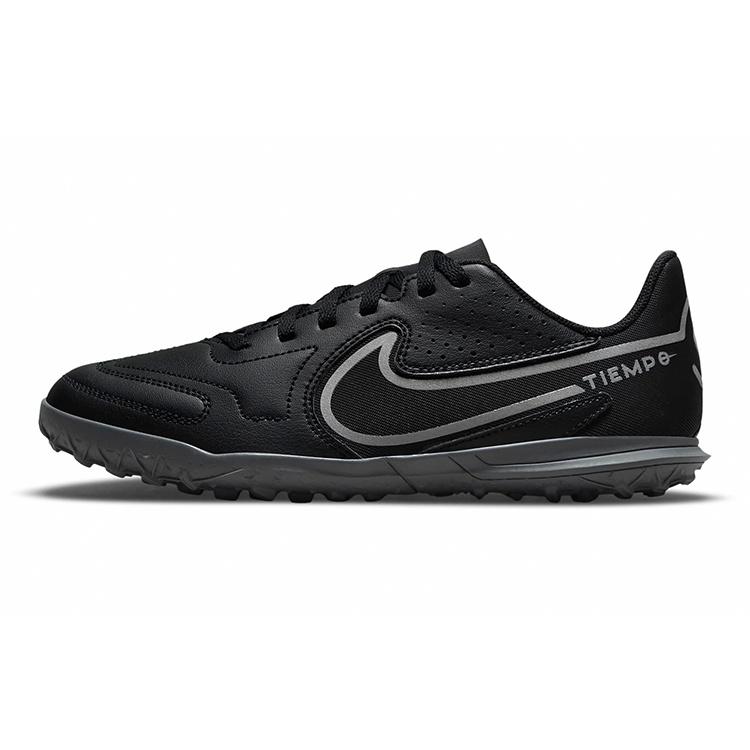 (GS) Nike Tiempo Legend 9 Club TF Black Iron Grey Kids DA1334-004 EU 32
