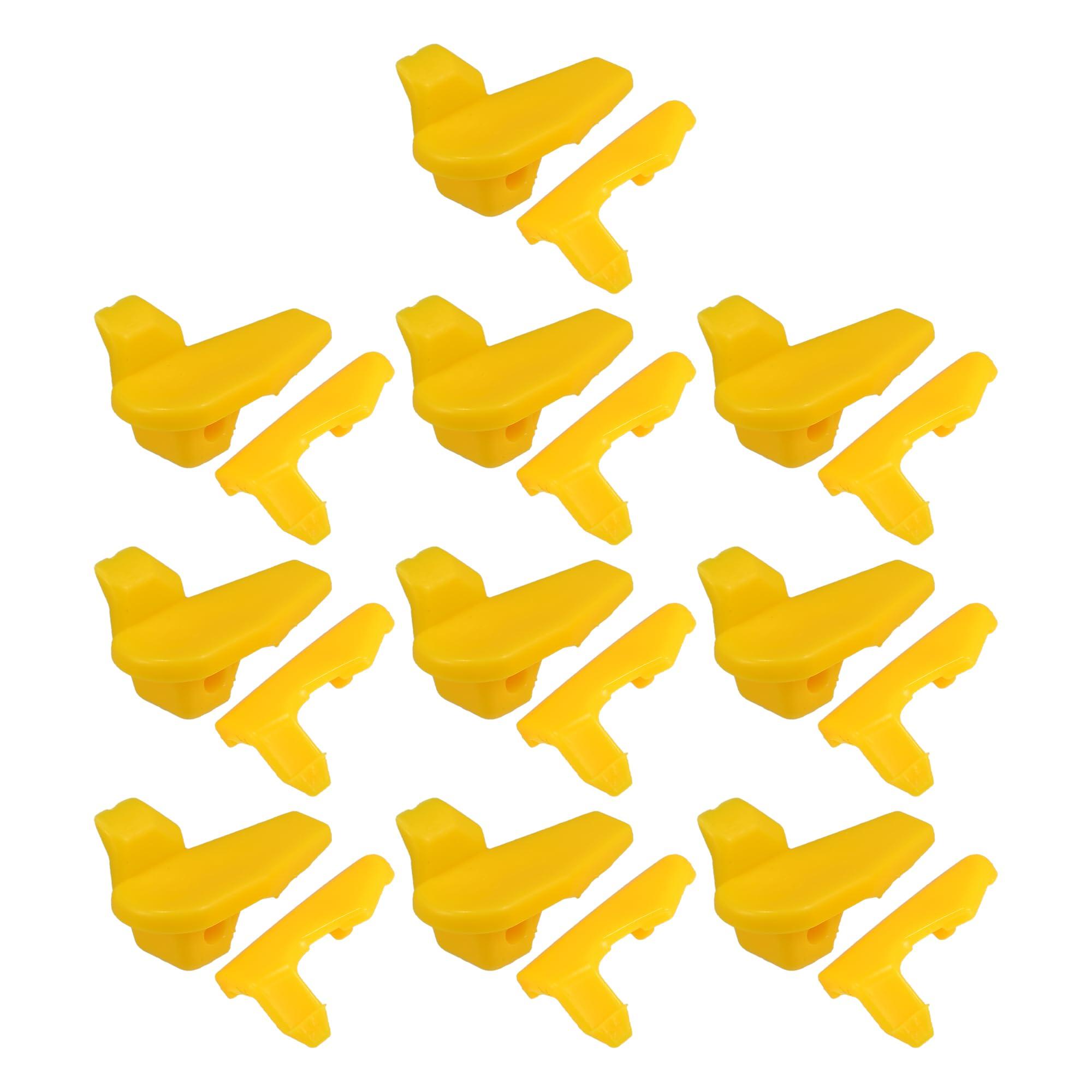 

Partuto 10 Sets 1.81 x0.87 x0.94 Universal Tire Demount Head - Car Tire Changer Mount Mount жёлтый