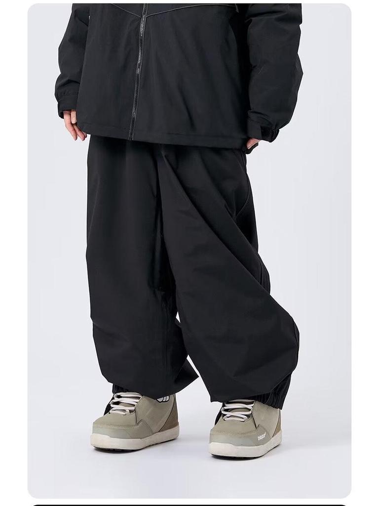 Men's Casual Loose-Fit Pants: Trendy, Versatile, with Cuffs for Spring & Autumn