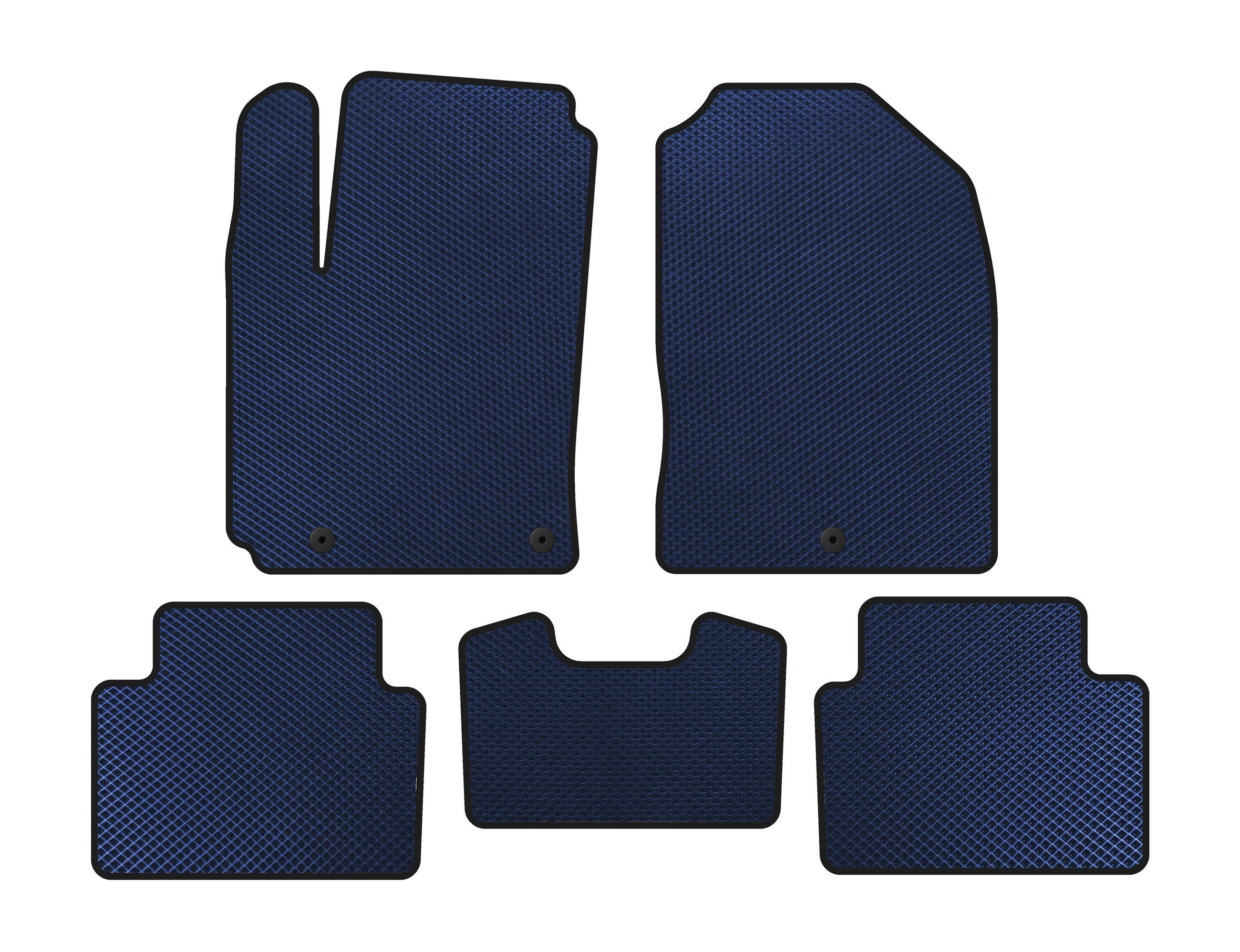 

EVA mats (2017-2020, Gasoline, Blue) for Hyundai Kona