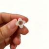 Outdoor Garden Port Insert Parts for Bird Feeding Stations, Flower-Style Plastic Replacements for Routine Use Needs