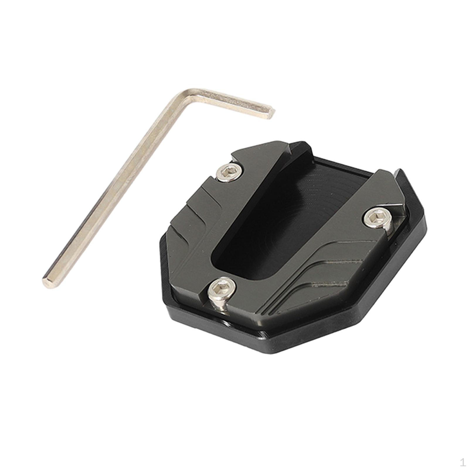 Пластина-подставка для боковой подножки мотоцикла для повышенной устойчивости