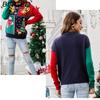 BITCED Women's Snowflake Christmas Jumper Christmas Tree Pullover Knit Sweater Festive Attire