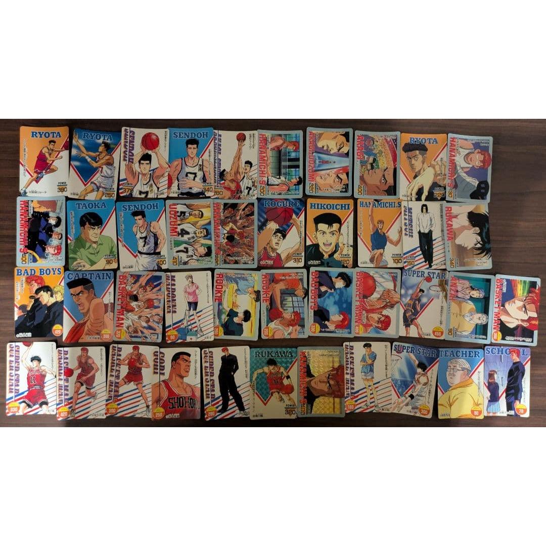 Used Slam Dunk card set, no cover, bulk sale