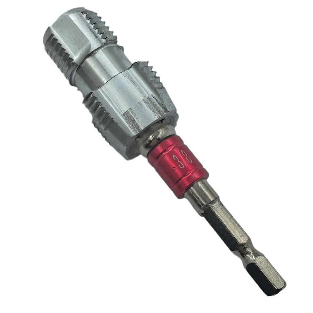 Electric Drill Adapter 6.35mm Hex Shank Hole Opener PPR Water Pipe Expansion Adapter 1/2Inch 3/4 Water Pipe Drill Bit Tools