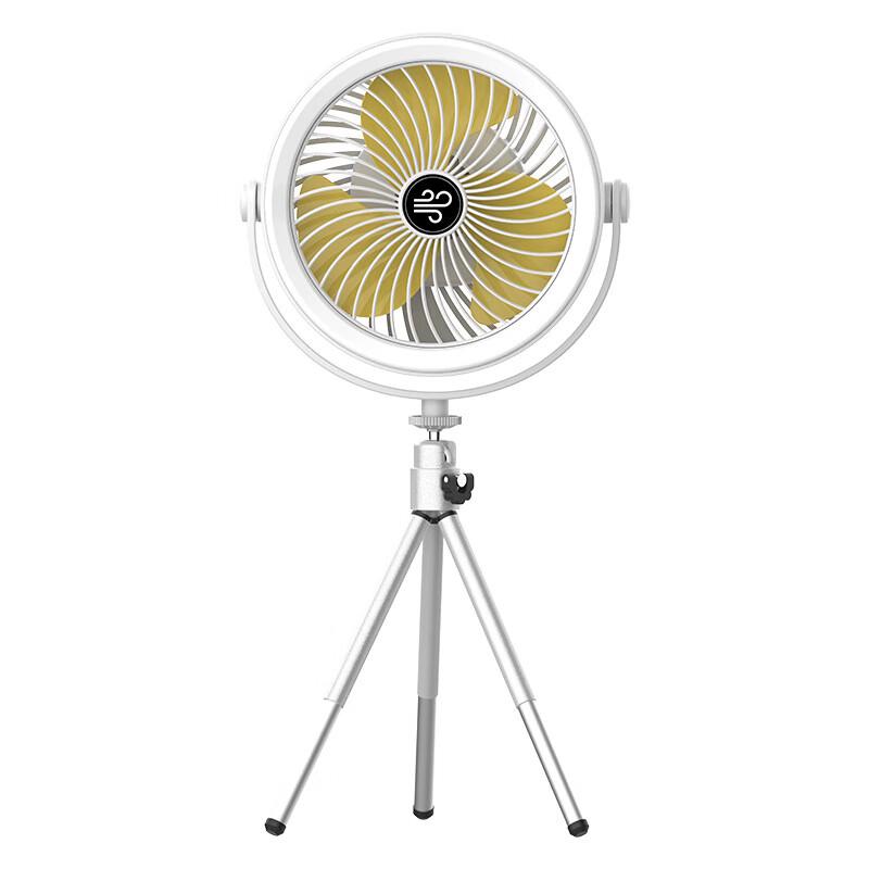 Camping Tripod Fan with Light