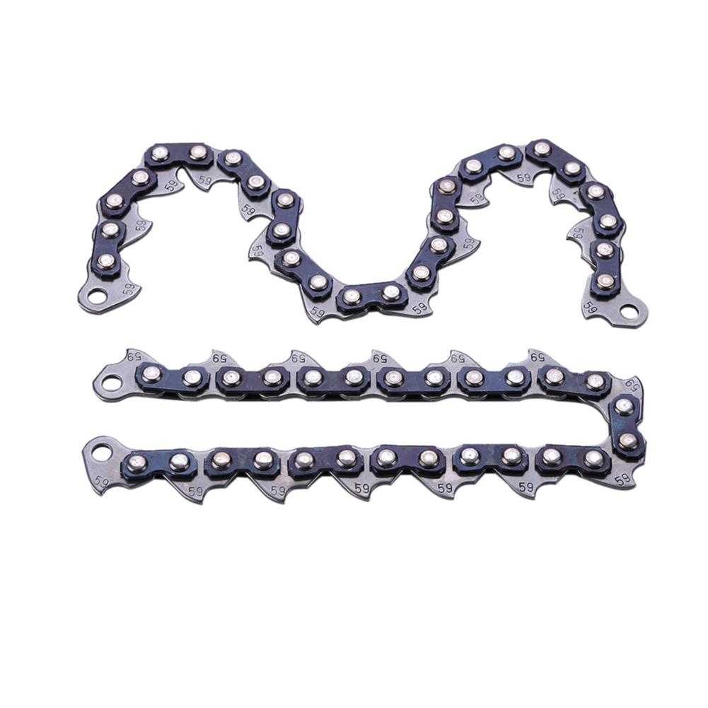 2-10PCS Chain Type Chain Blade Wood Cutting Chainsaw Woodworking Accessories Mower Grass Trimmer Head Chain